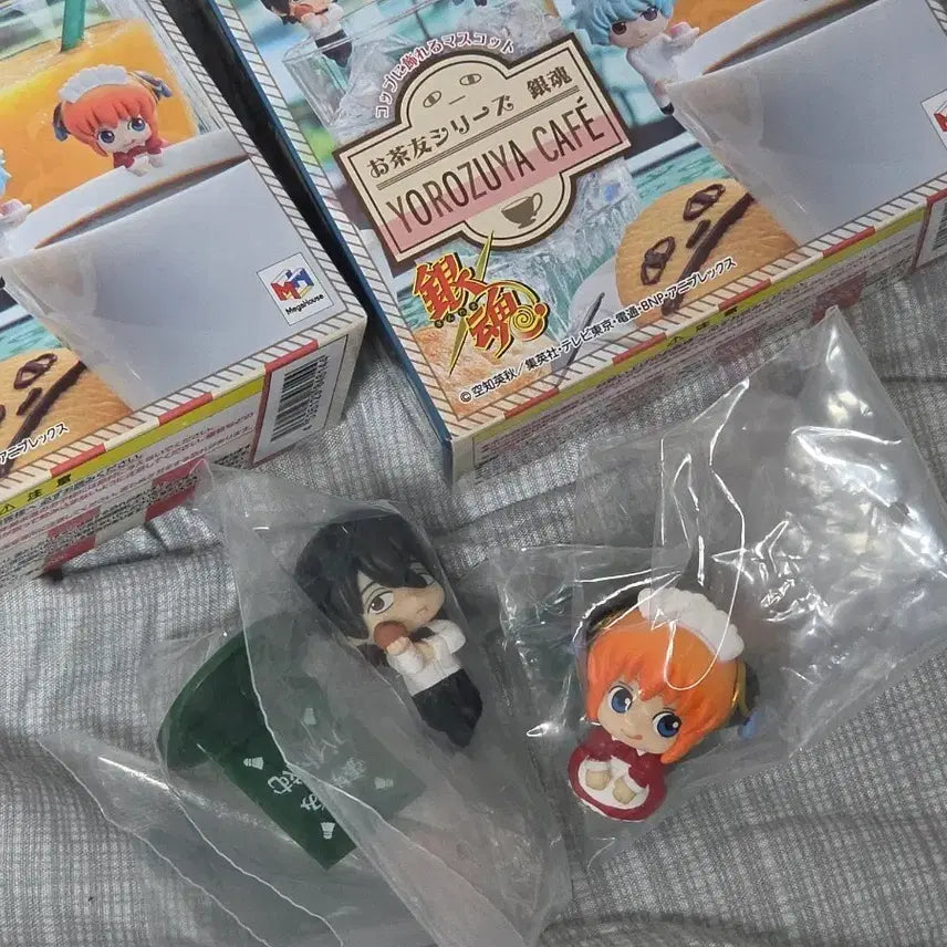 [BUNJANG] Gintama Ochakomo Kagura Yamazaki Bundle Set Figures / 일괄) 은혼 오챠토모 카구라 야마자키 피규어