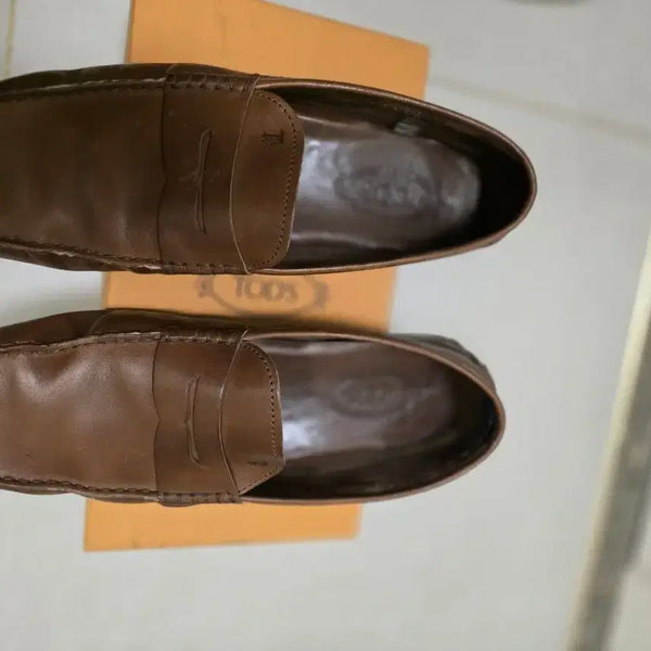 [BUNJANG] Tod's Gommino Driving Shoes Espresso US 12 / 토즈 고미니 드라이빙슈즈 300