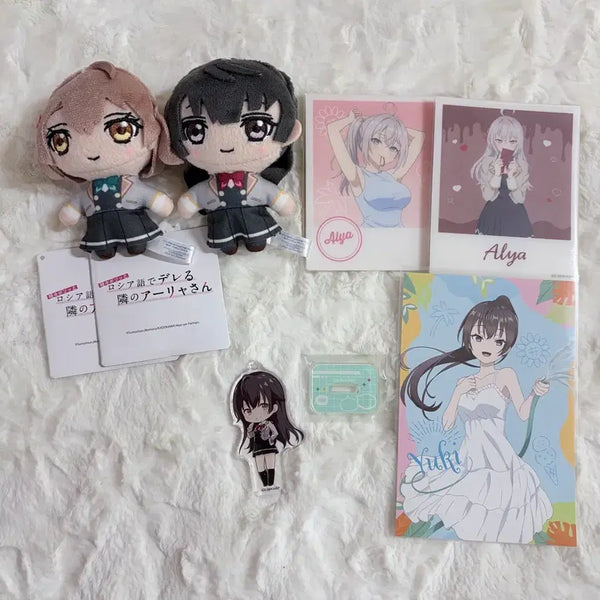 [BUNJANG] Rosydere Rushbuque Doll Nuui Yuki Masha Acrylic Stand Arya Valentine Polaroid Card / 로시데레 러시부끄 인형 누이 유키 마샤 아크릴스탠드 아랴 발렌타인 폴라로이드 카드