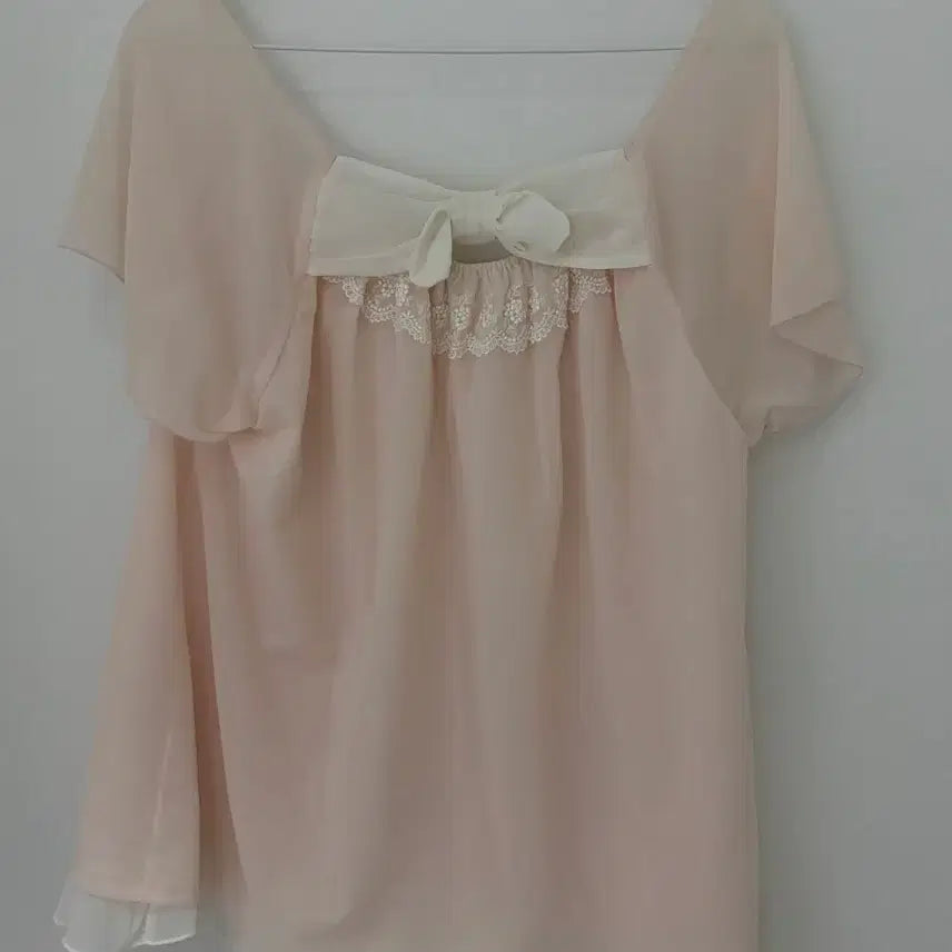 [BUNJANG] Axis Farm Ribbon Blouse / 엑시즈팜 리본 블라우스