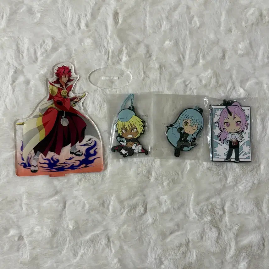 [BUNJANG] That Time I Got Reincarnated as a Slime Kuji Acrylic Stand & Rubber Strap Set / 전생슬 쿠지 아크릴스탠드 러버스트랩 베니마루 베루도라 리무루 시온 전생했더니 슬라임