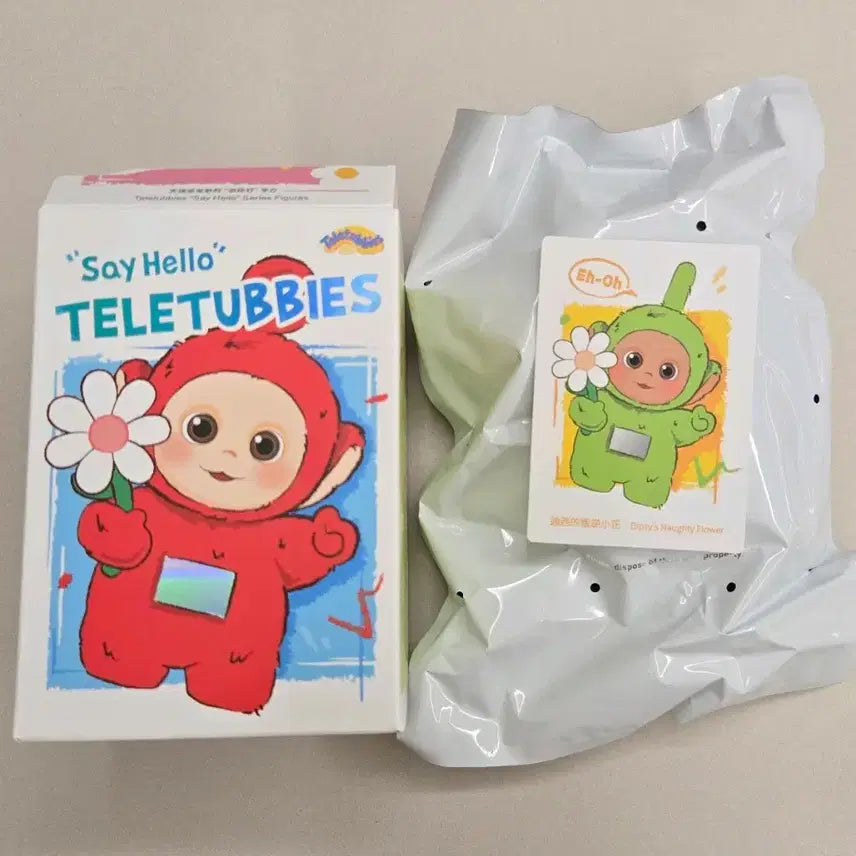 [BUNJANG] Popmart Teletubbies Hello Series Tinky Winky Keyring (Sealed) / [비닐미개봉] 팝마트 텔레토비 안녕시리즈 뚜비 키링