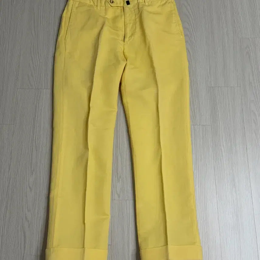 [BUNJANG] Incotex Chinolino Yellow Color Pants Size 32 / 인코텍스 치노리노 옐로우 컬러 팬츠 32사이즈