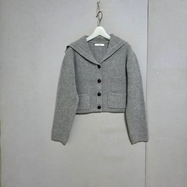 [BUNJANG] Grow Thick Wool Blend Cardigan (Size F) / 그로우 도톰 울소재 가디건 F   n8010