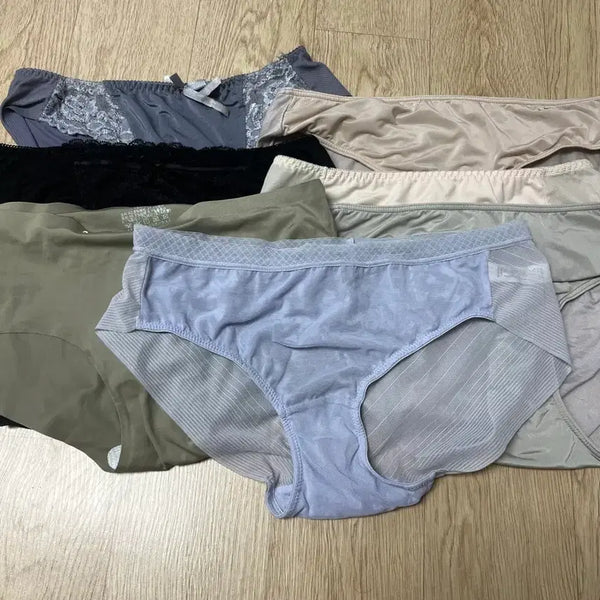 [BUNJANG] Women's Underwear Bundle - Panties (Set of 7) / 속옷.팬티 일괄로 정리 (손세탁 후 배송) 01