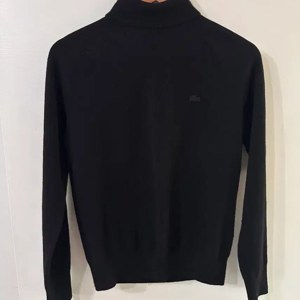 [BUNJANG] Lacoste Turtle Neck Knit Size 38 Black / 라코스테 터틀넥 니트 38사이즈