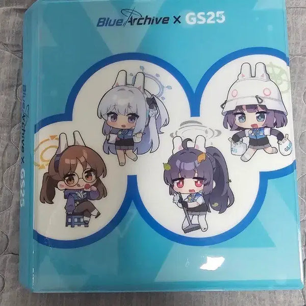 [BUNJANG] Blue Archive GS Collaboration Circle Sticker Collection Set with 2 Collector Books / 블루아카이브 gs 콜라보 띠부씰 1차 올컬랙 + 컬렉터북 2개