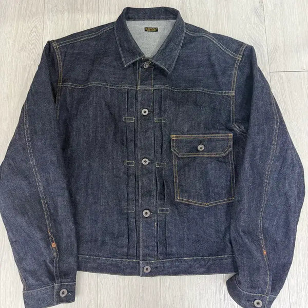 [BUNJANG] Capital 1st One Wash Denim Jacket / (4)캐피탈 1st 원워시 데님 자켓
