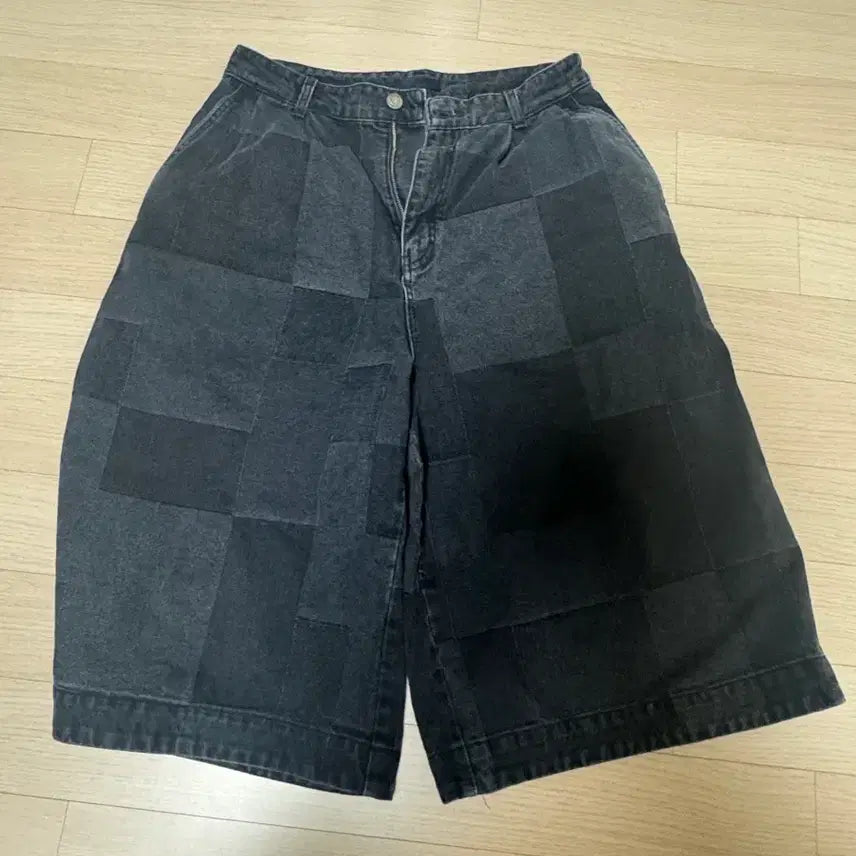 [BUNJANG] JUUN.J 25SS Jacquard Denim Long Shorts Size 46 / 준지 25ss 자카드 데님 롱쇼츠 46