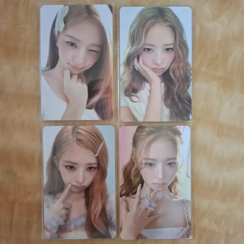 [BUNJANG] IVE Rei rom'u Photocard Set / 레이 rom'u 포카 4장 세트 (로뮤)