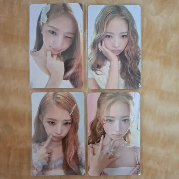 [BUNJANG] IVE Rei rom'u Photocard Set / 레이 rom'u 포카 4장 세트 (로뮤)