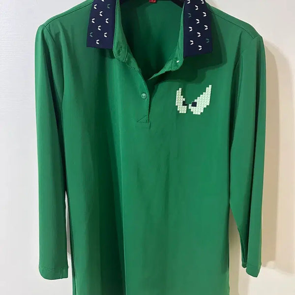 [BUNJANG] WAAC Pixel Art Collar T-Shirt Size 3 / WAAC 왁 카라티 3사이즈