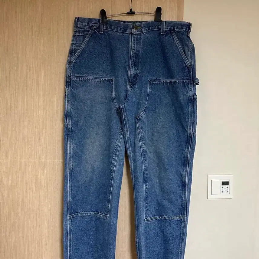 [BUNJANG] Carhartt B73 Double Knee Denim Pants / (40X34) 칼하트 더블니 데님 팬츠 B73