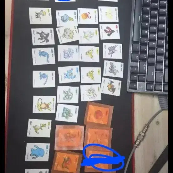 [BUNJANG] Pokemon Sticker Collection Bundle / 띠부실