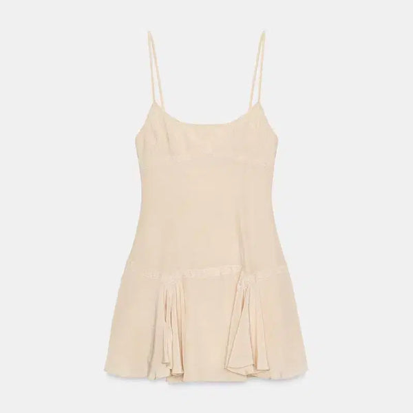 [BUNJANG] ZARA Embroidered Camisole Dress / 자라 자수 캐미솔 원피스