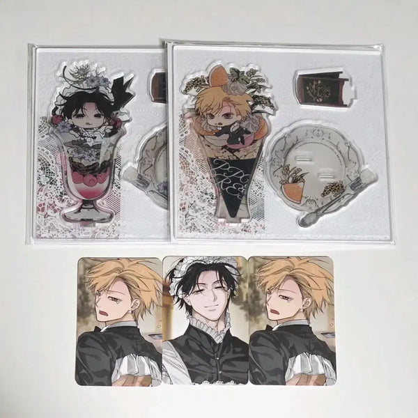 [BUNJANG] Jaimi Shop Salon de Bonbon Sweets Acrylic Stand Collection Photocard Goods Minho Yeon Choi Jaeseung / 재이미샵 살롱드르봉 풀북 스위츠 아크릴 스탠드 컬렉션 포토카드 굿즈 민호연 최재승 포카 컬포