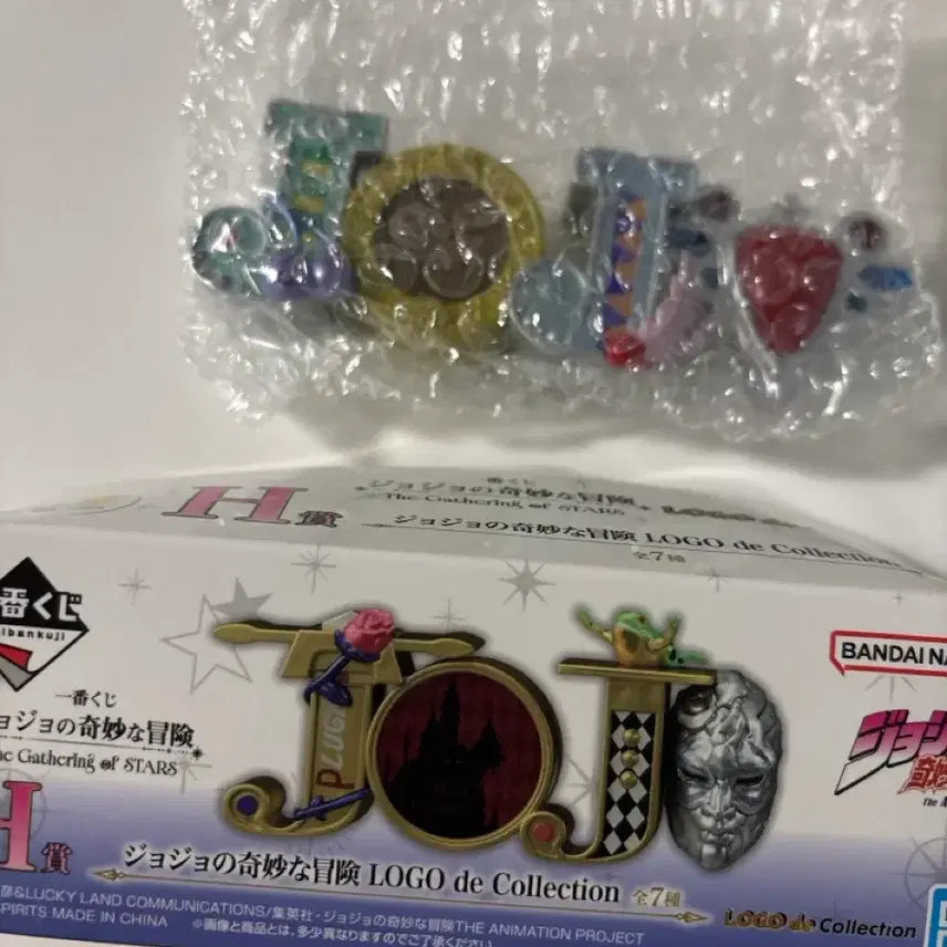 [BUNJANG] JoJo's Bizarre Adventure Kuji Part 2 Logo / 죠죠의 기묘한 모험 쿠지 H상 2부 로고