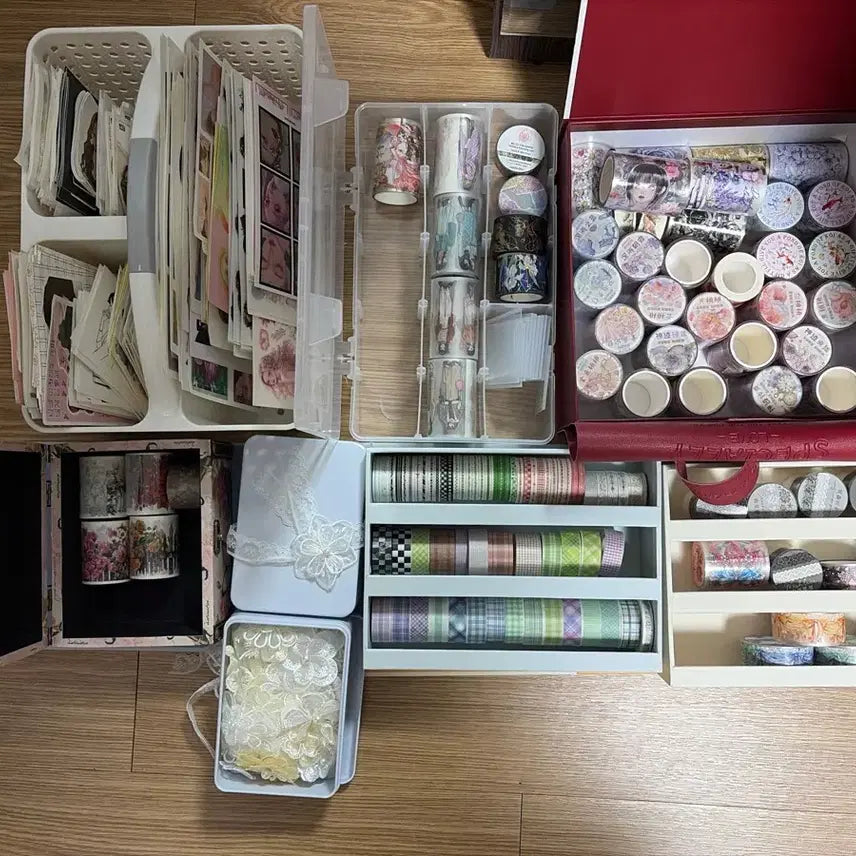 [BUNJANG] Decorative Tape & Sticker Full Package Set / 다꾸 풀 패키지
