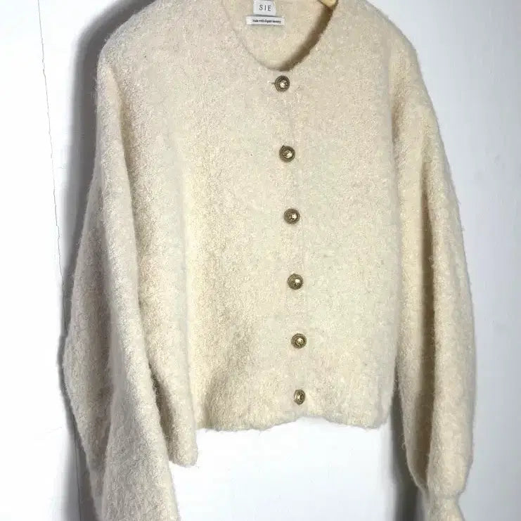 [BUNJANG] SIE Alpaca Gold Button Cardigan / sie 시에 가디건