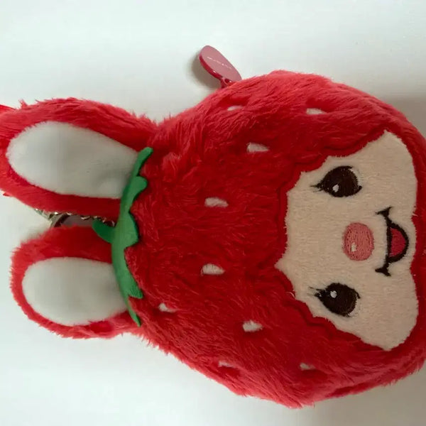[BUNJANG] Chimuthan Strawberry Pouch Keyring / 치무탄 딸기 파우치 키링