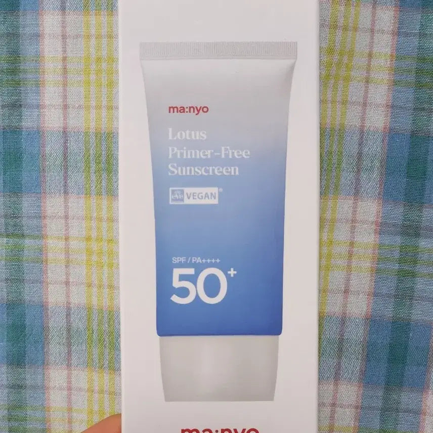 [BUNJANG] Manyo Factory Lotus Primer Free Sun Cream SPF50+ PA++++ 50ml / 마녀공장 로터스 프라이머프리 선크림 50ml