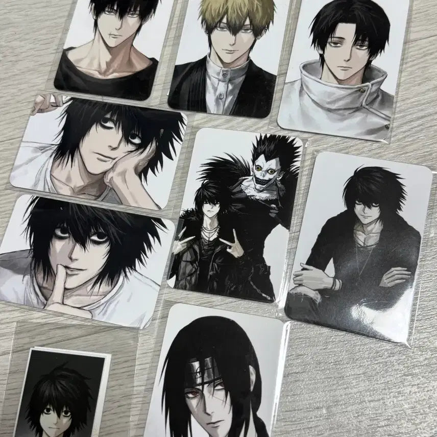 [BUNJANG] Various Anime Characters Photocard & Postcard Bundle Set / 쏘님 다묘님 나루토 은혼 데스노트 주술회전 포토카드 엽서 일괄 판매