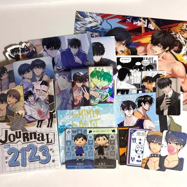 [BUNJANG] Garbage Time Jongbaeng Bangjjong Anthology Photocard Postcard Set / 가비지타임 종뱅 뱅쫑 앤솔로지 회지 포카 엽서