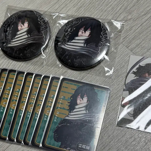 [BUNJANG] Aizawa 10 Card Set + 2 Can Badges + Jump Shop Exclusive Bundle / (유일 매물) 아이자와 십걸 카드10장+캔뱃지2개+점프샵 특전 일괄 판매