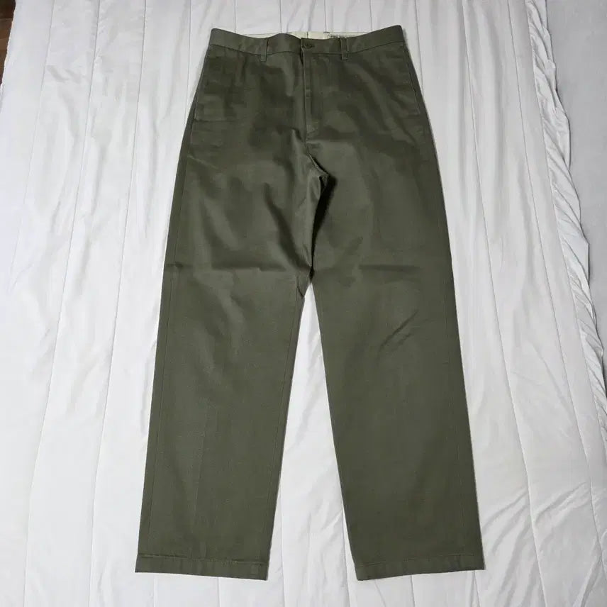 [BUNJANG] Porter Classic Washed Tapered Pants Khaki/Kaya Olive Size 30 / 2 포터리 워시드 테이퍼드 팬츠 카키 / 카야누 올리브 30 치노 면바지