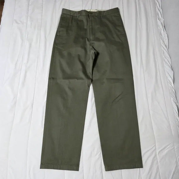 [BUNJANG] Porter Classic Washed Tapered Pants Khaki/Kaya Olive Size 30 / 2 포터리 워시드 테이퍼드 팬츠 카키 / 카야누 올리브 30 치노 면바지