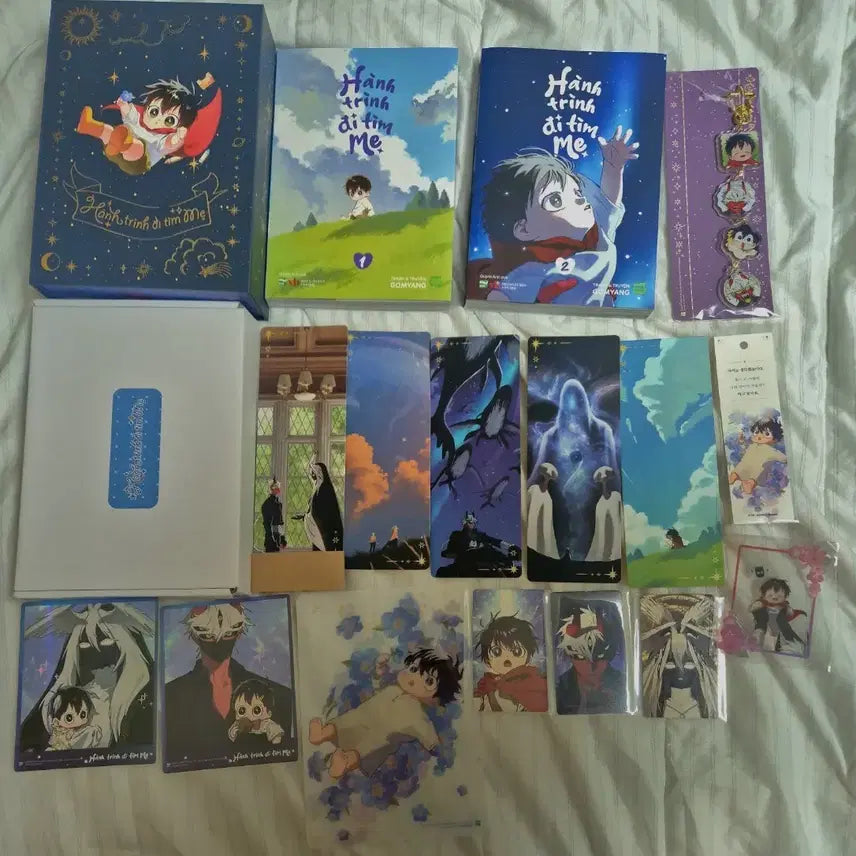 [BUNJANG] Mom To Go Vietnam Special Edition Volumes 1 & 2 with Goods / 엄마를 만나러 가는길 베트남 특별판 1,2권 굿즈 포함 판매