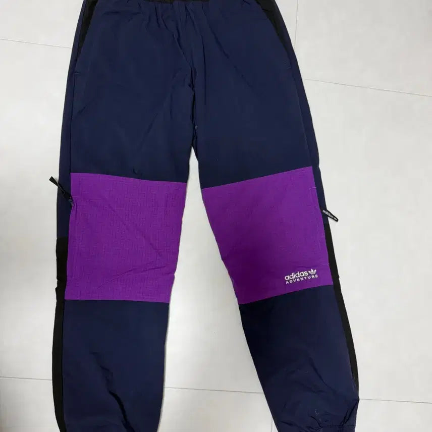 [BUNJANG] Adidas Adventure Pants Navy/Purple / 아디다스 어드벤처 팬츠 네이비/퍼플