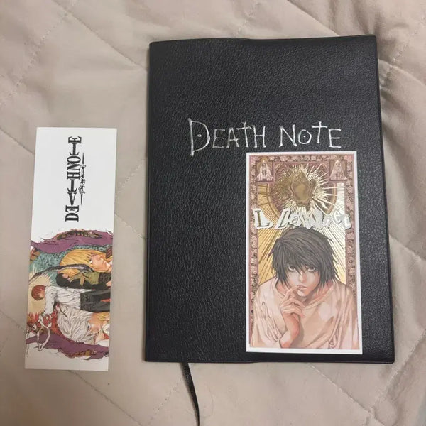 [BUNJANG] Death Note L True Name Card & Notebook Bundle / 데스노트 노트 엘 트루 네임 카드 데노