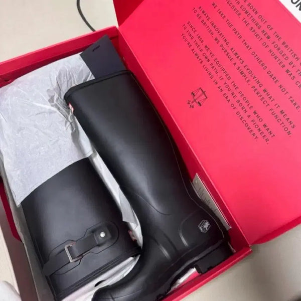 [BUNJANG] Hunter Original Tall Rain Boots Black / 헌터 오리지널 톨 레인부츠 블랙 새상품!