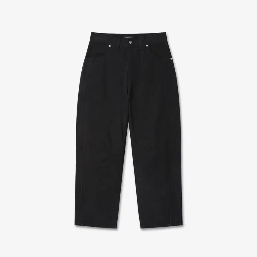 [BUNJANG] 9999Archive Technical Curved Jeans Black / 9999아카이브 Technical Curved Jeans
