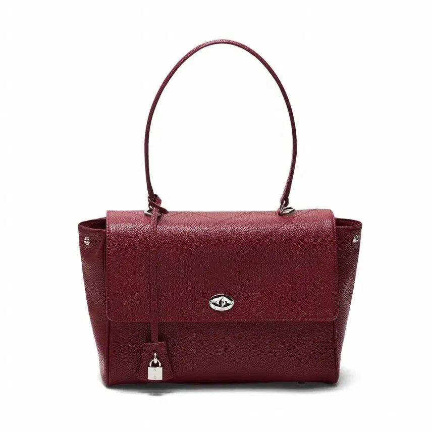 [BUNJANG] Cardinal Red Rakibag Burgundy Shoulder Bag / 카디널레드 라키백 버건디 새상품