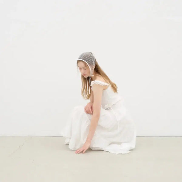 [BUNJANG] Labelle Blanc Blue Long Skirt / 라벨르블랑 블루아 롱 스커트
