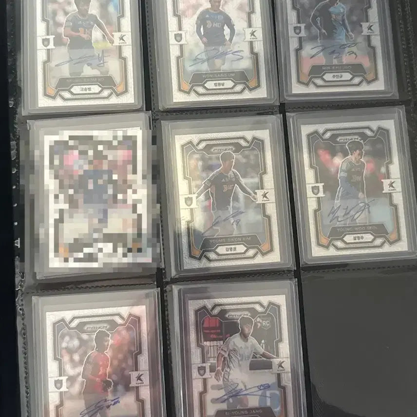 [BUNJANG] K League Panini Prism Limited Edition Autograph Cards / K리그 파니니 프리즘 울산 25한정 모조오토 판매