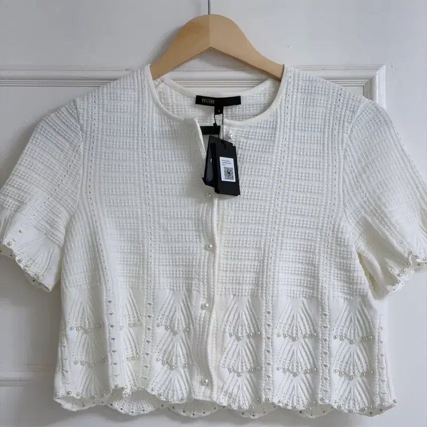 [BUNJANG] Maje Scallop Cardigan / 새상품-마쥬 스켈럽 가디건-ssf몰 판매중