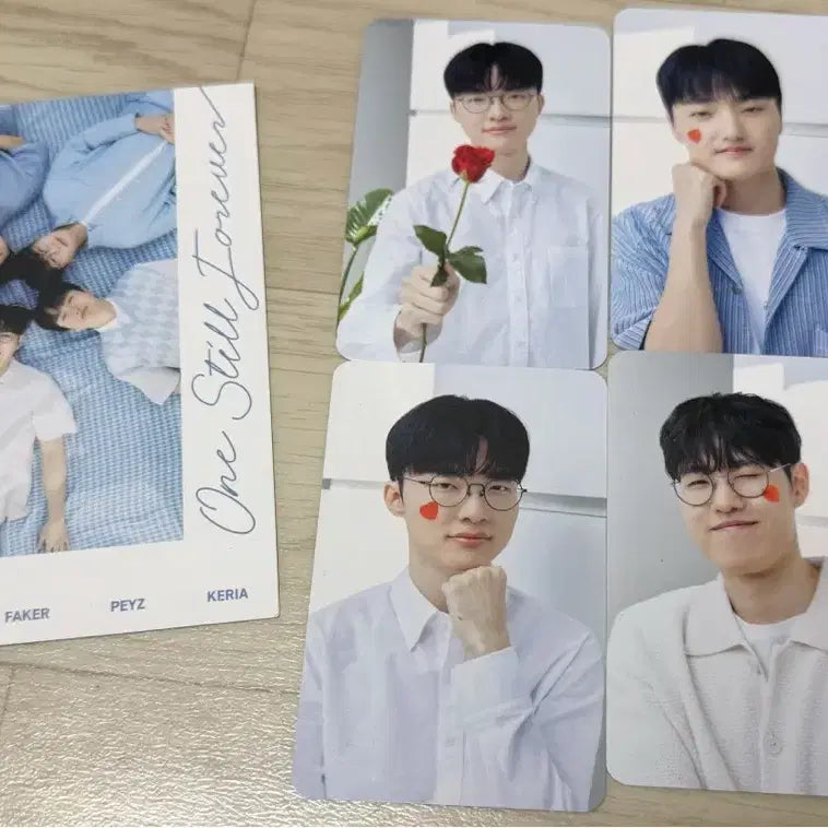 [BUNJANG] T1 Daewoong Pharmaceutical Photocard & Postcard Set (Faker, Faeze, Oner) / 티원 대웅제약 포토카드 /엽서 (페이커 페이즈 오너)