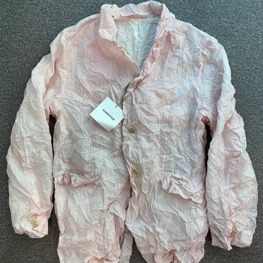 [BUNJANG] Kanghyuk Airbag Shrink Blazer Jacket L / 강혁 에어백 슈링크 블레이저 자켓 L