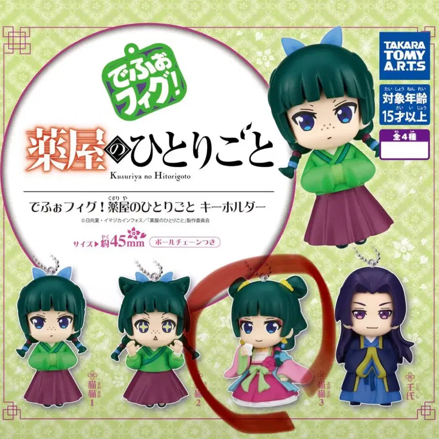 [BUNJANG] The Apothecary Diaries Mao Mao Gacha Keyring / 오늘만이가격)약사의혼잣말 가챠 키링 마오마오 일본 진시