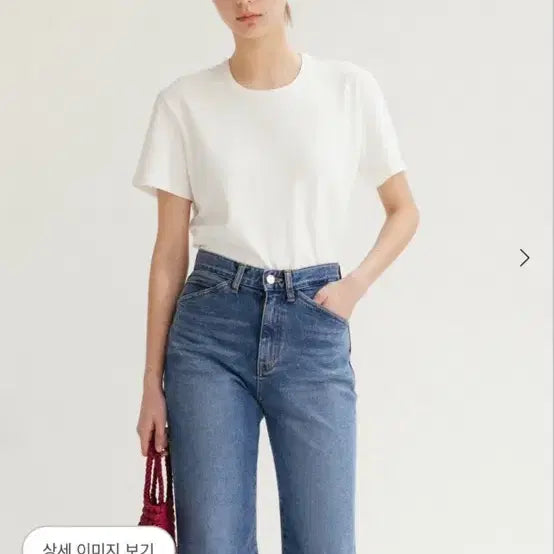 [BUNJANG] sie Reina Short Sleeve T-Shirt / 시에(sie) 레이나 반팔 티셔츠
