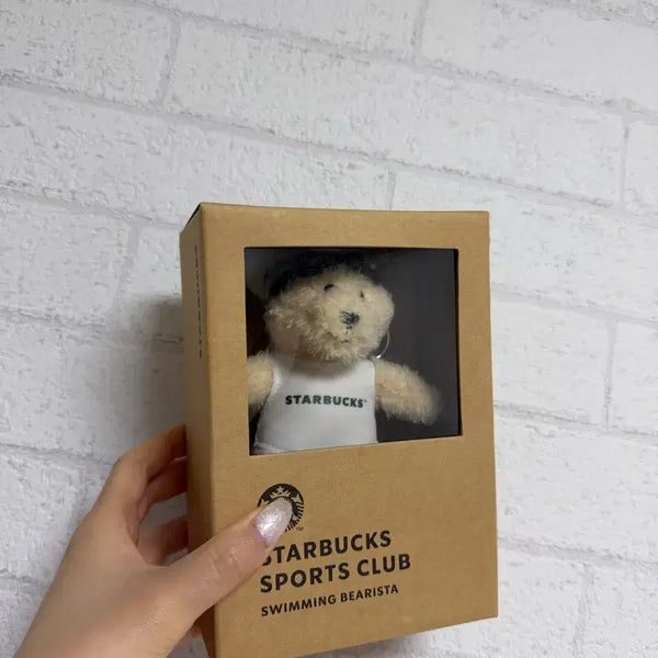 [BUNJANG] Starbucks Swimming Bearista Keyring / 스타벅스 수영 베어리 스타 키링