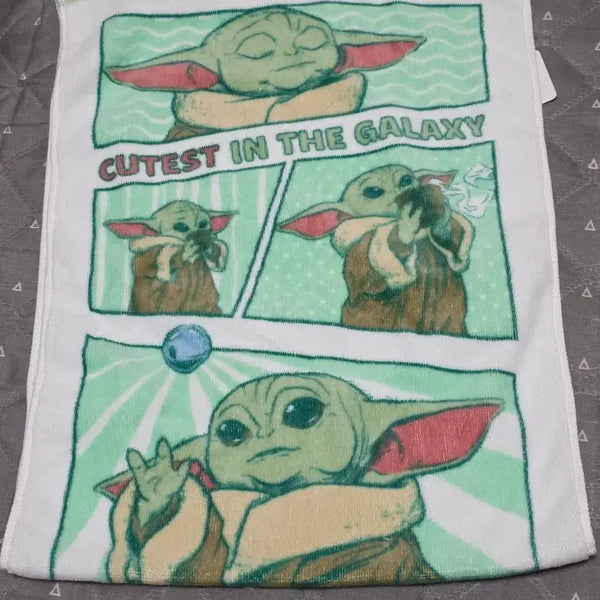 [BUNJANG] Star Wars The Mandalorian Grogu Towel / 스타워즈 만달로리안 그로구 타올 굿즈