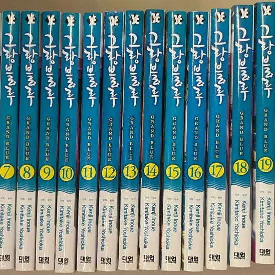 [BUNJANG] Grand Blue Manga Volumes 1-25 / 그랑블루 만화책 1-25권 섹시러브코미디 킬링 타임용