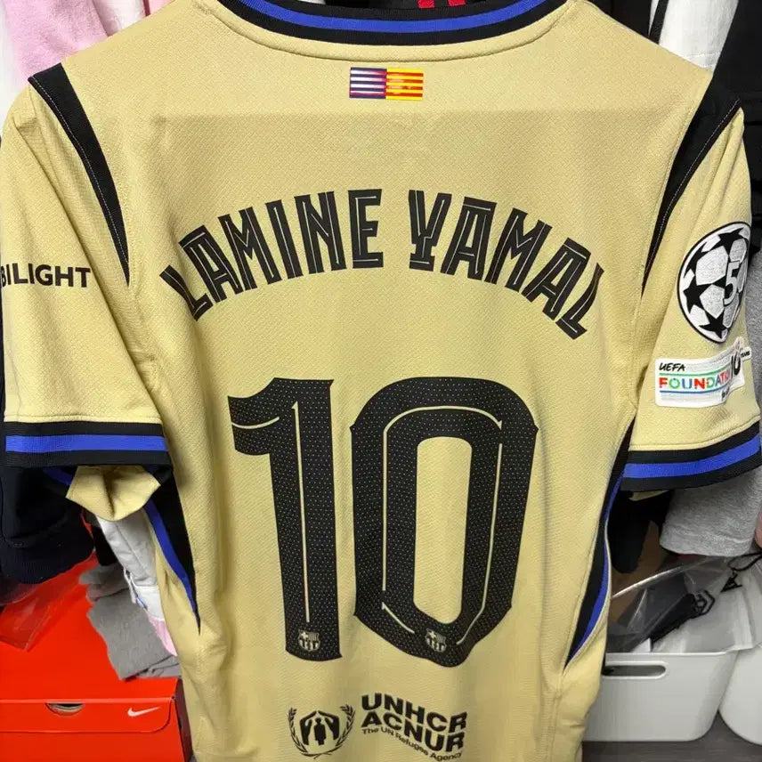 [BUNJANG] FC Barcelona 25/26 Away Lamine Yamal Jersey / 챔스 바르셀로나 25/26 어웨이 라민 야말