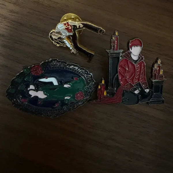 [BUNJANG] Musical Theater Pin Set (Dracula, Jekyll & Hyde) / 뮤지컬뱃지 일괄 (드라큘라, 지킬앤하이드)