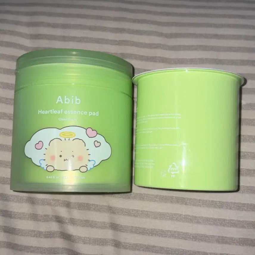 [BUNJANG] Abib x MangGom Edition Yuja Essence Pad Clear Touch 70 Count Refill Set / 아비브 망곰이에디션 어성초 흔적 에센스 패드 클리어터치 70매 리필기획