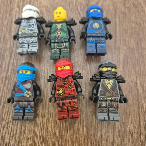 [BUNJANG] LEGO Ninjago Time Season Mini-figure Set (6 Types) / 레고 닌자고 타임 시즌 미니피규어 6종 세트